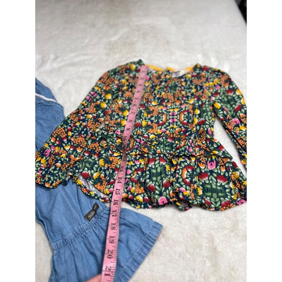 Matilda Jane ruffle pants & Moments w/you to aquarium tunic girls kids size 6 - Picture 4 of 10